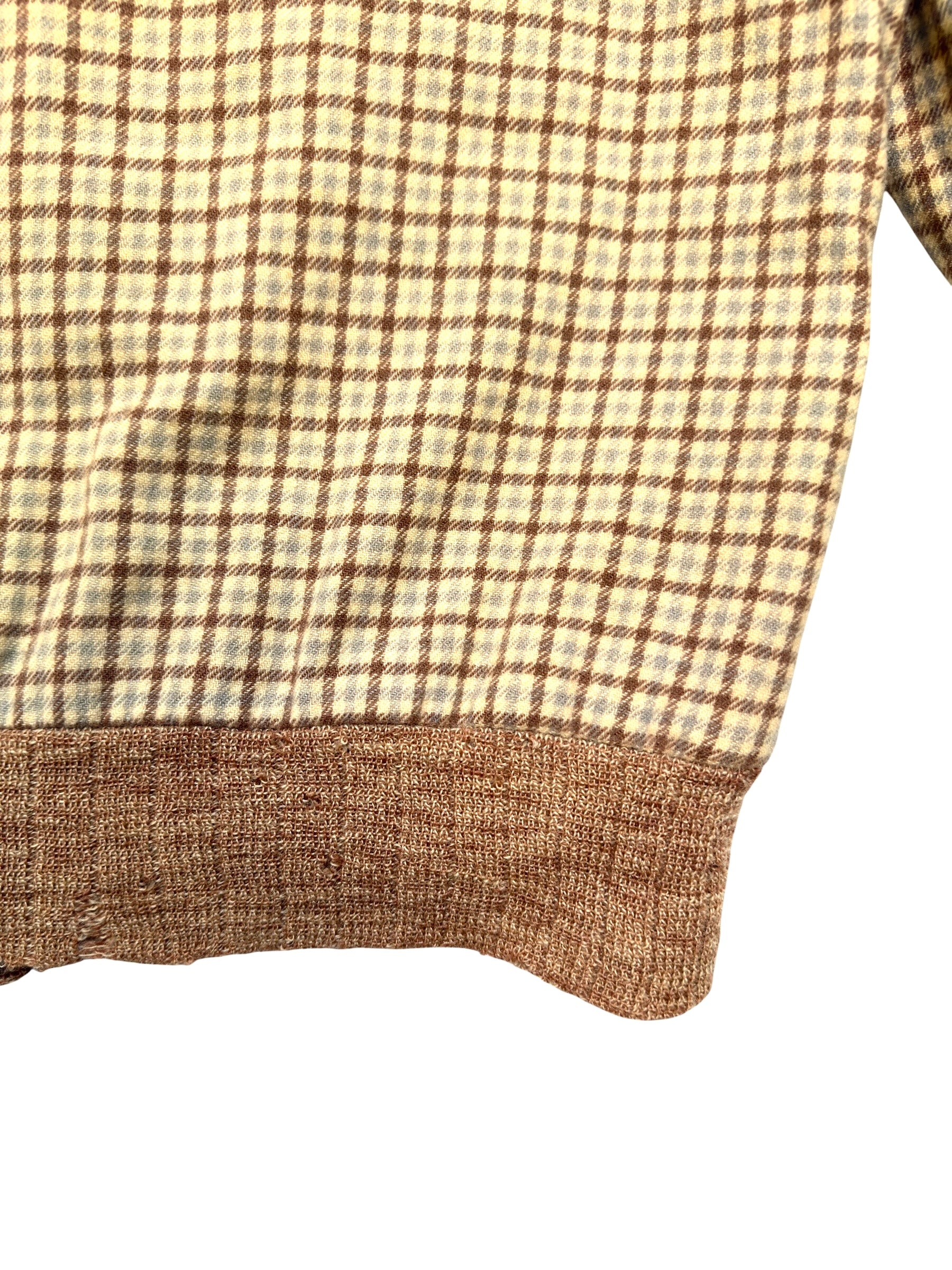 1950s Plaid Pendleton Jacket (L/XL)