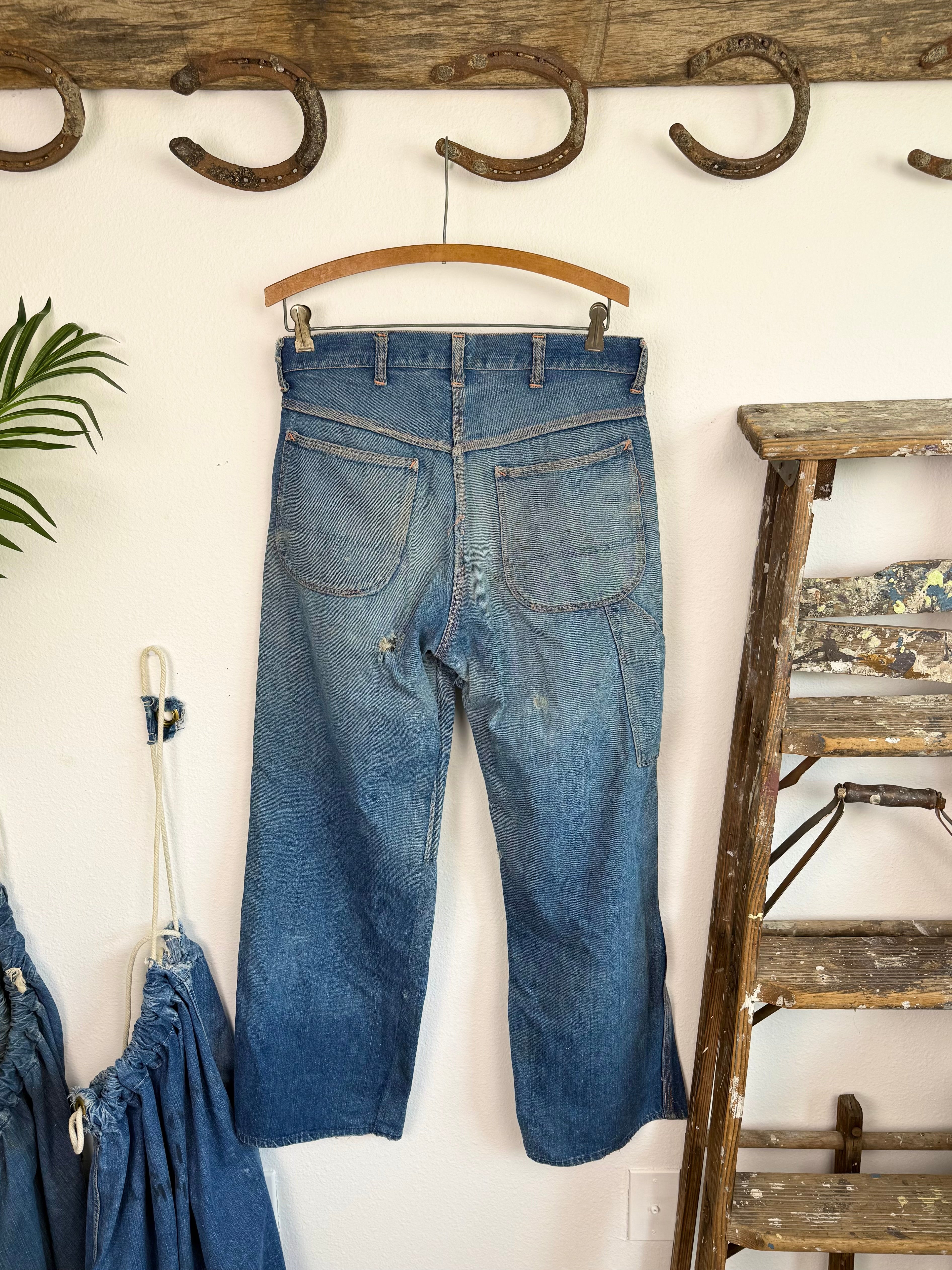 1950s Big Mac ‘Perfectly Distressed’ Carpenter Jeans (32)