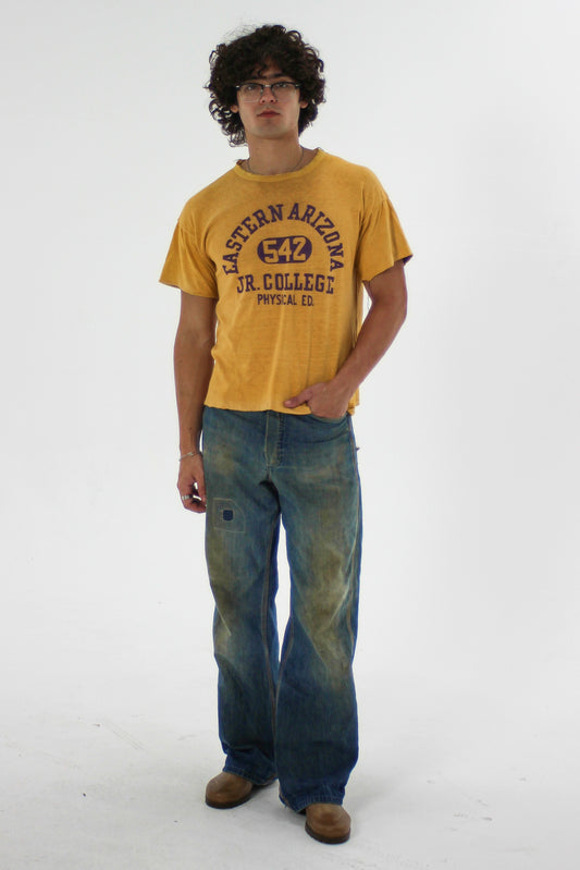 1950s ‘Eastern Arizona’ Double Face Phys Ed Tee (M/L)