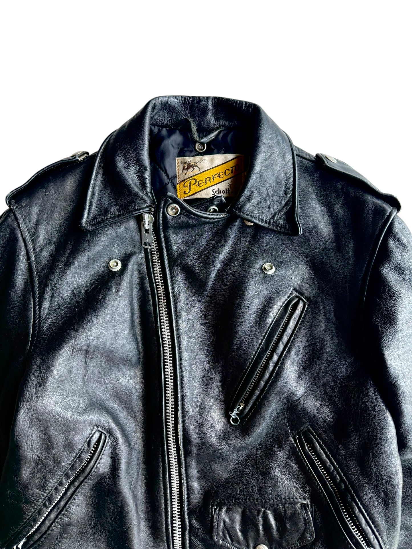 1970s Schott NYC Leather Jacket (S/M)