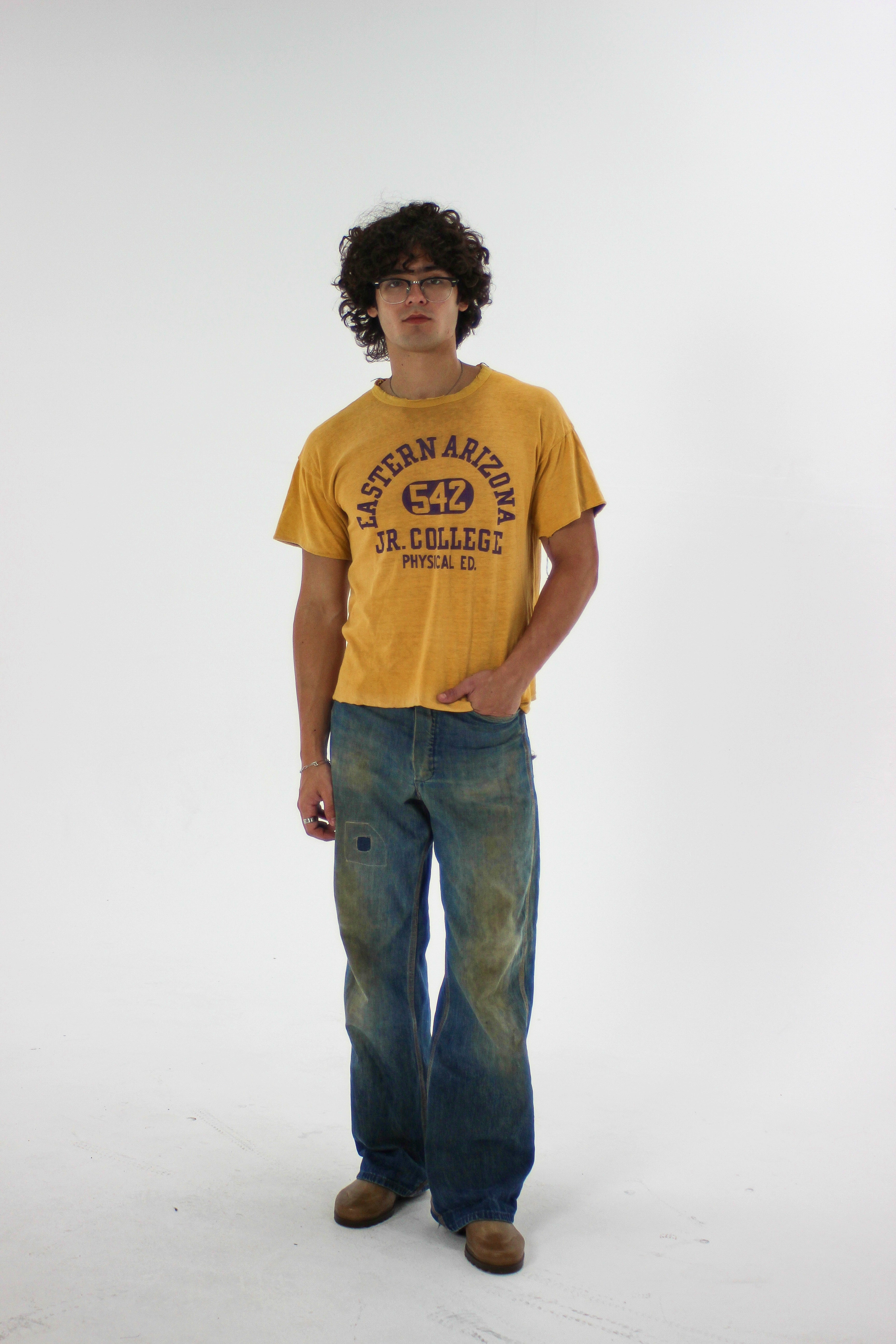 1950s ‘Eastern Arizona’ Double Face Phys Ed Tee (M/L)