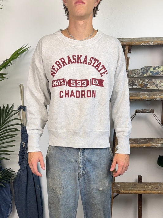 1950’s Champion Phys Ed Sweatshirt (S/M)
