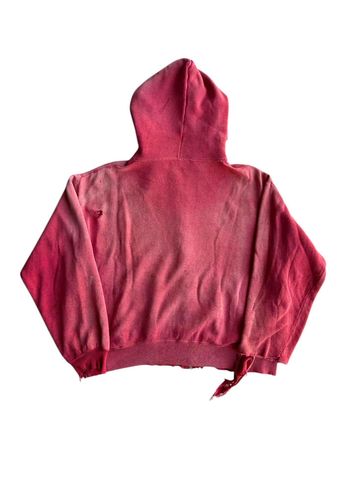 1950s ‘Zombie’ Thrashed and Sun Faded Zip Up Jacket (M/L)