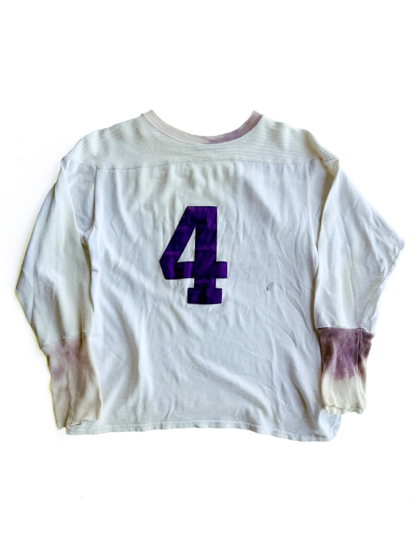 1950s ‘Winston Churchill’ Long Sleeve Two Tone Jersey (S/M)