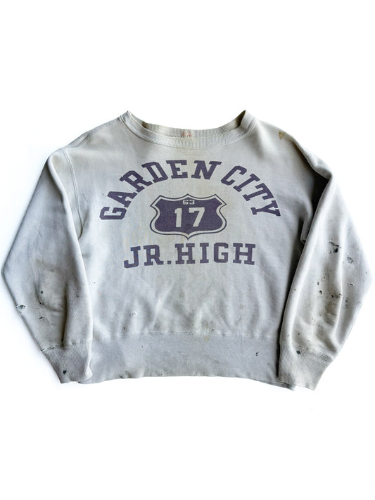 1960s Heavy Cotton Garden City Sweatshirt (M/L)