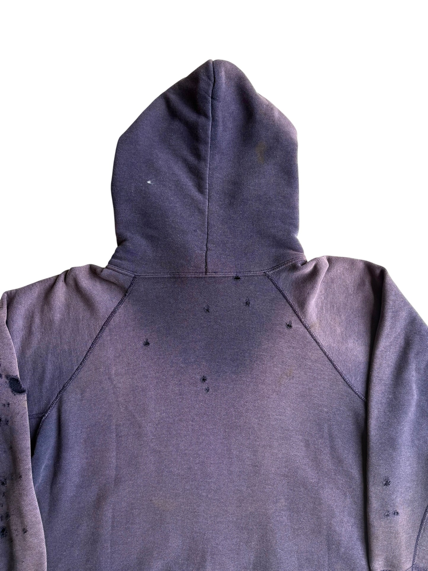 1950s Perfectly Sun Faded Distressed Camp Hoodie (M/L)