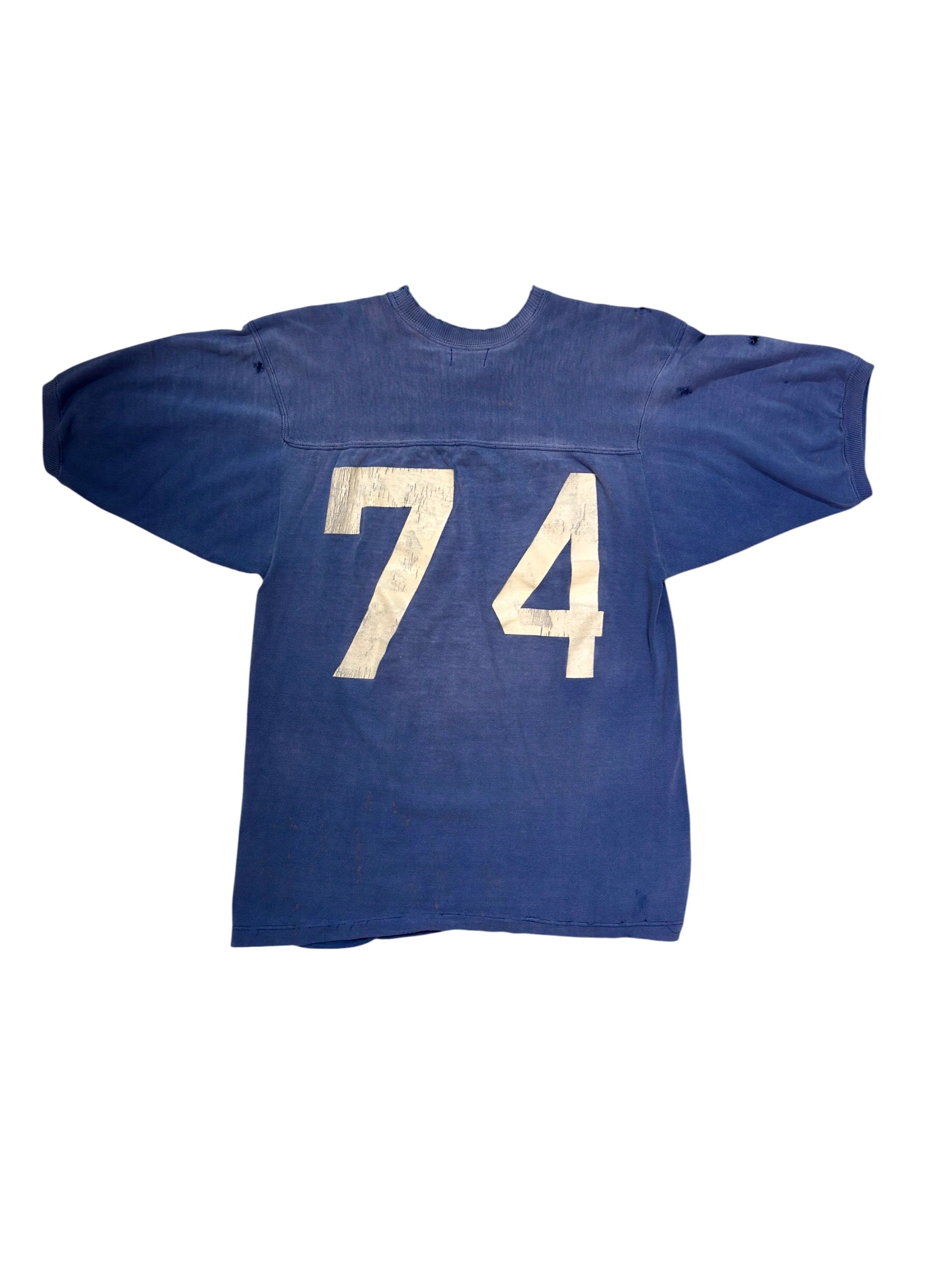 1940s ‘74’ Cotton Sun Faded Jersey (S/M)