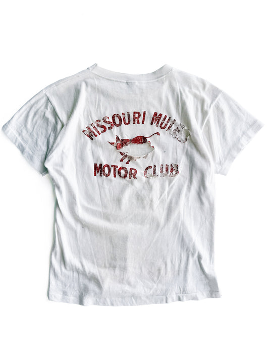 1950s Champion Distressed Motor Club Tee (M/L)