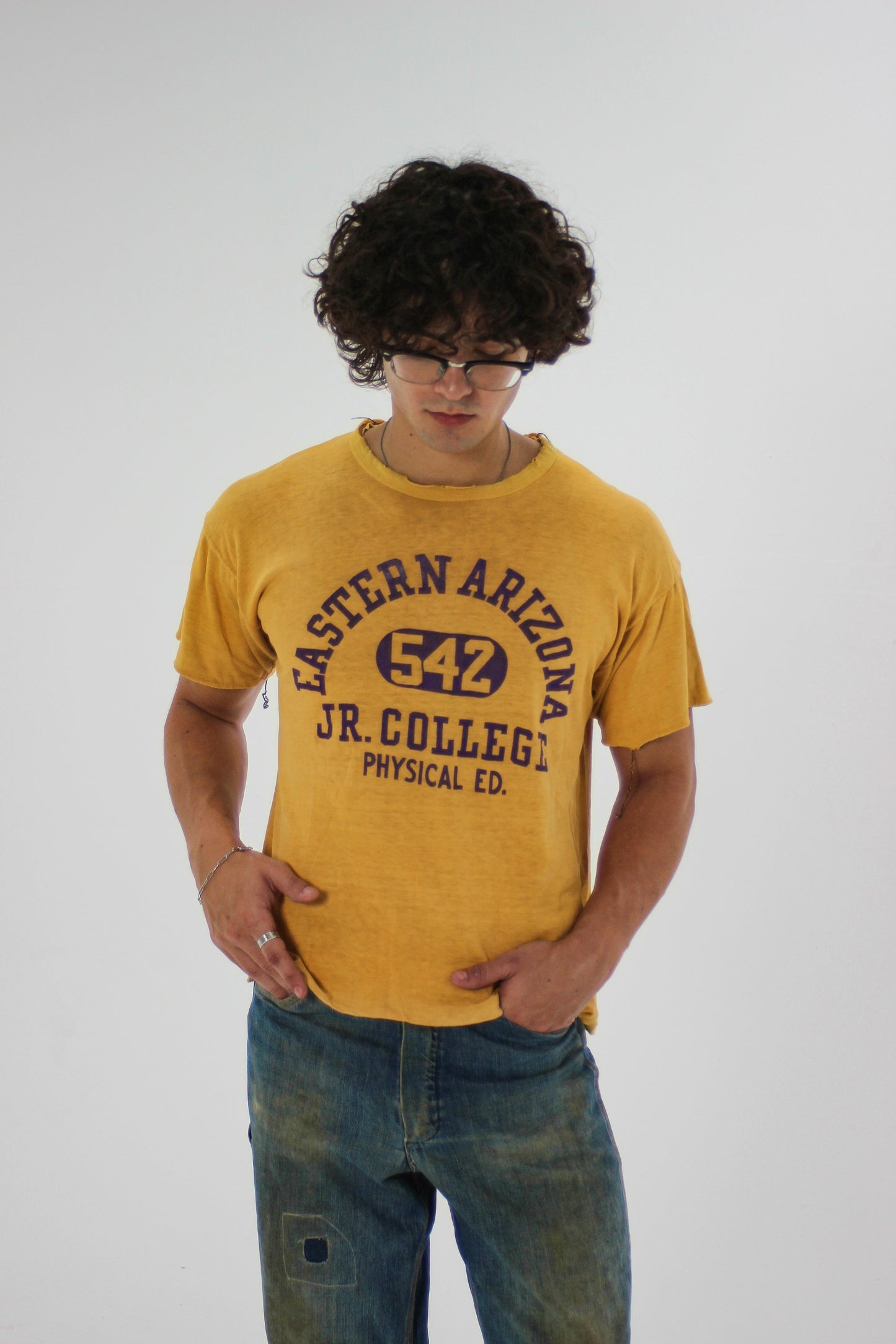 1950s ‘Eastern Arizona’ Double Face Phys Ed Tee (M/L)