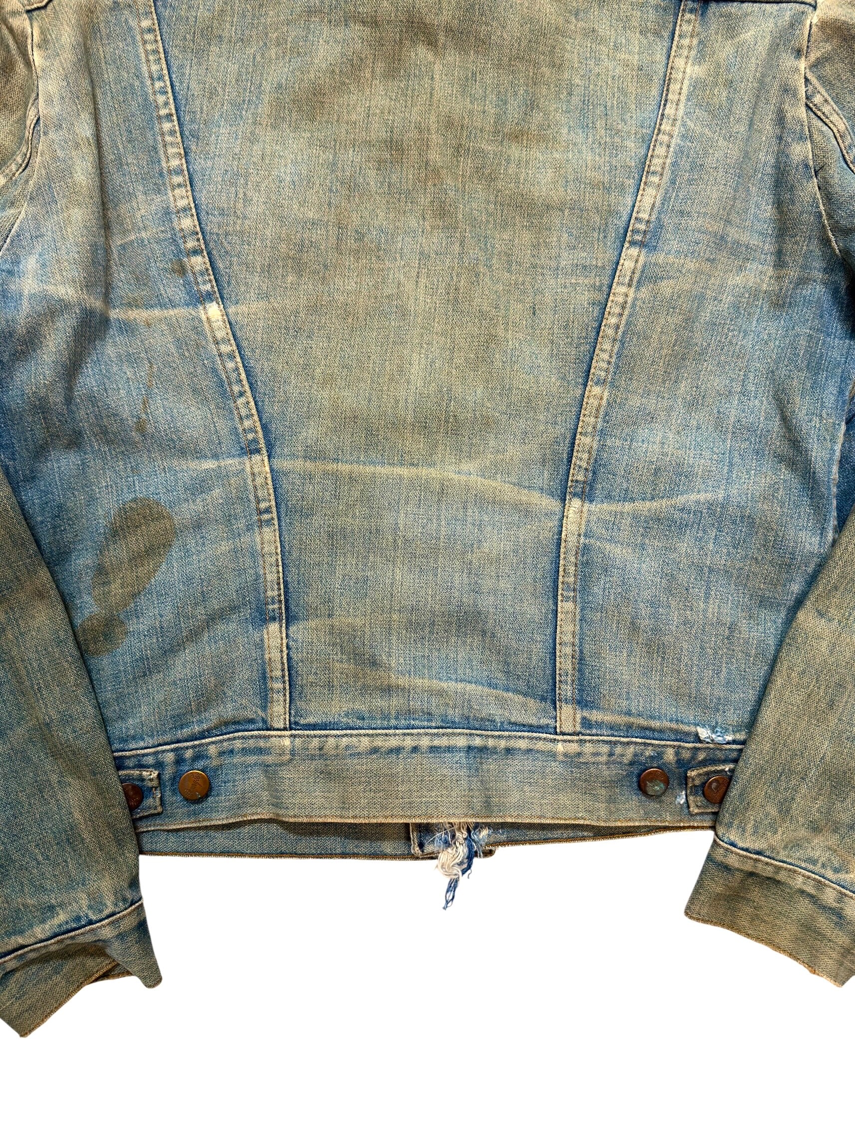 1950s Wrangler Blue Bell 8MZ ‘Mud’ Denim Jacket (M/L)