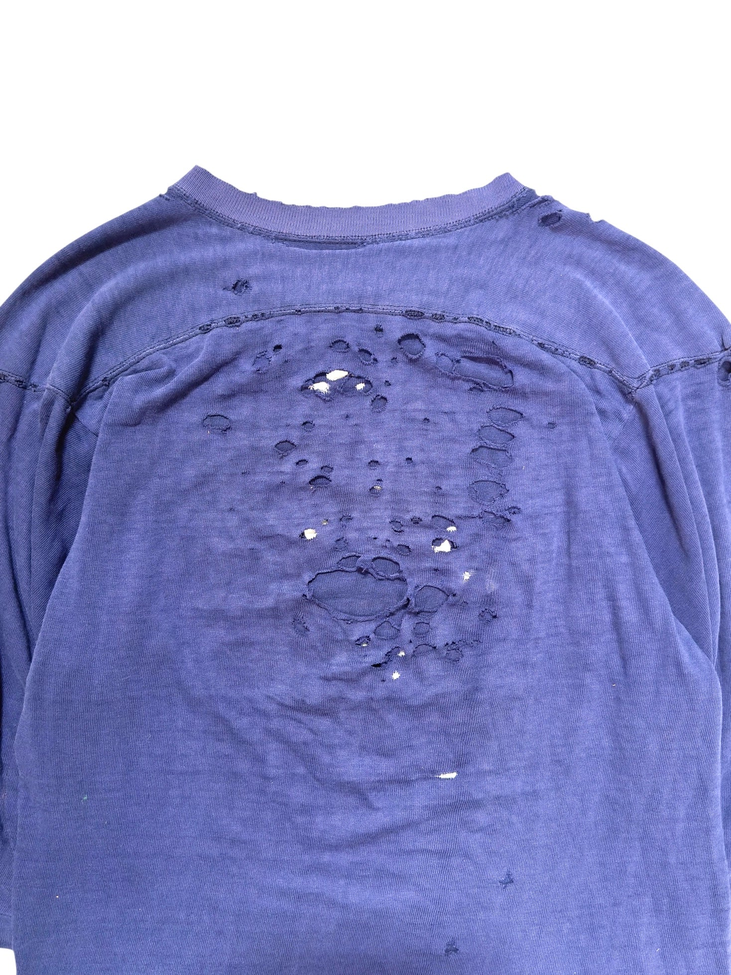 1950s ‘Drake University’ Distressed Cotton Jersey (M/L)