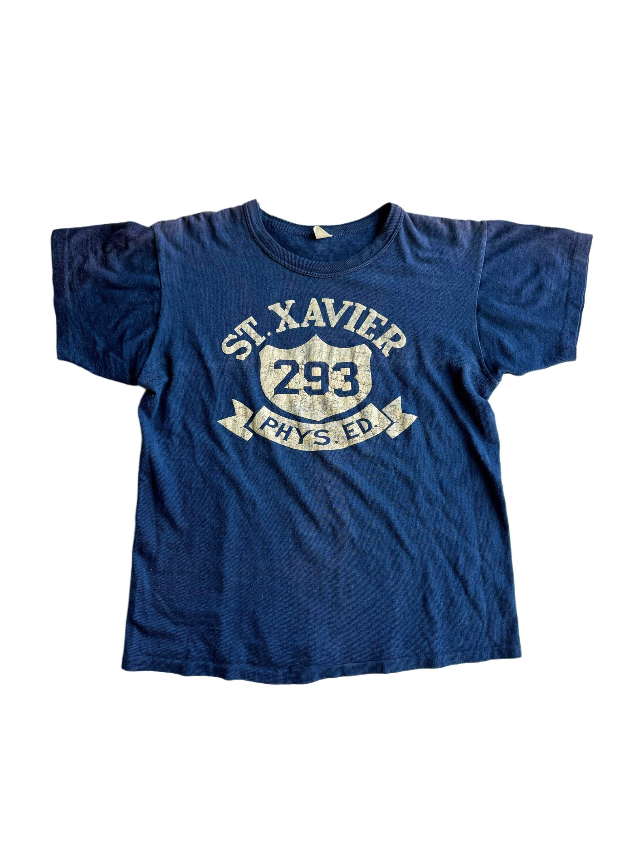 1950s ‘St. Xavier’ Phys Ed Tee (S/M)